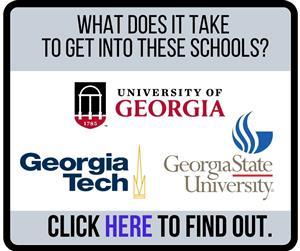 Admissions stats from UGA, GA Tech, GA State 